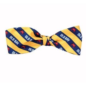Old Bay Bow Neck Tie Manual Self Tied - NEW Fast Ship